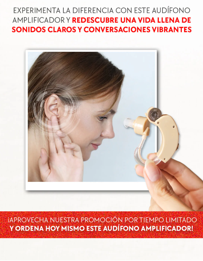 AudiaMax Pro - (Audífono Amplificador)