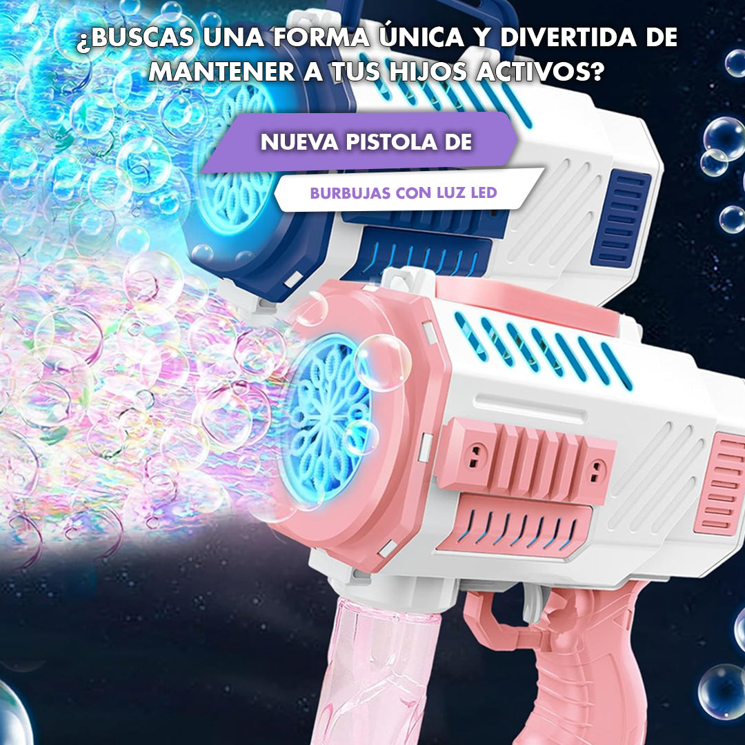 Máquina De Burbujas Gatling Bazooka