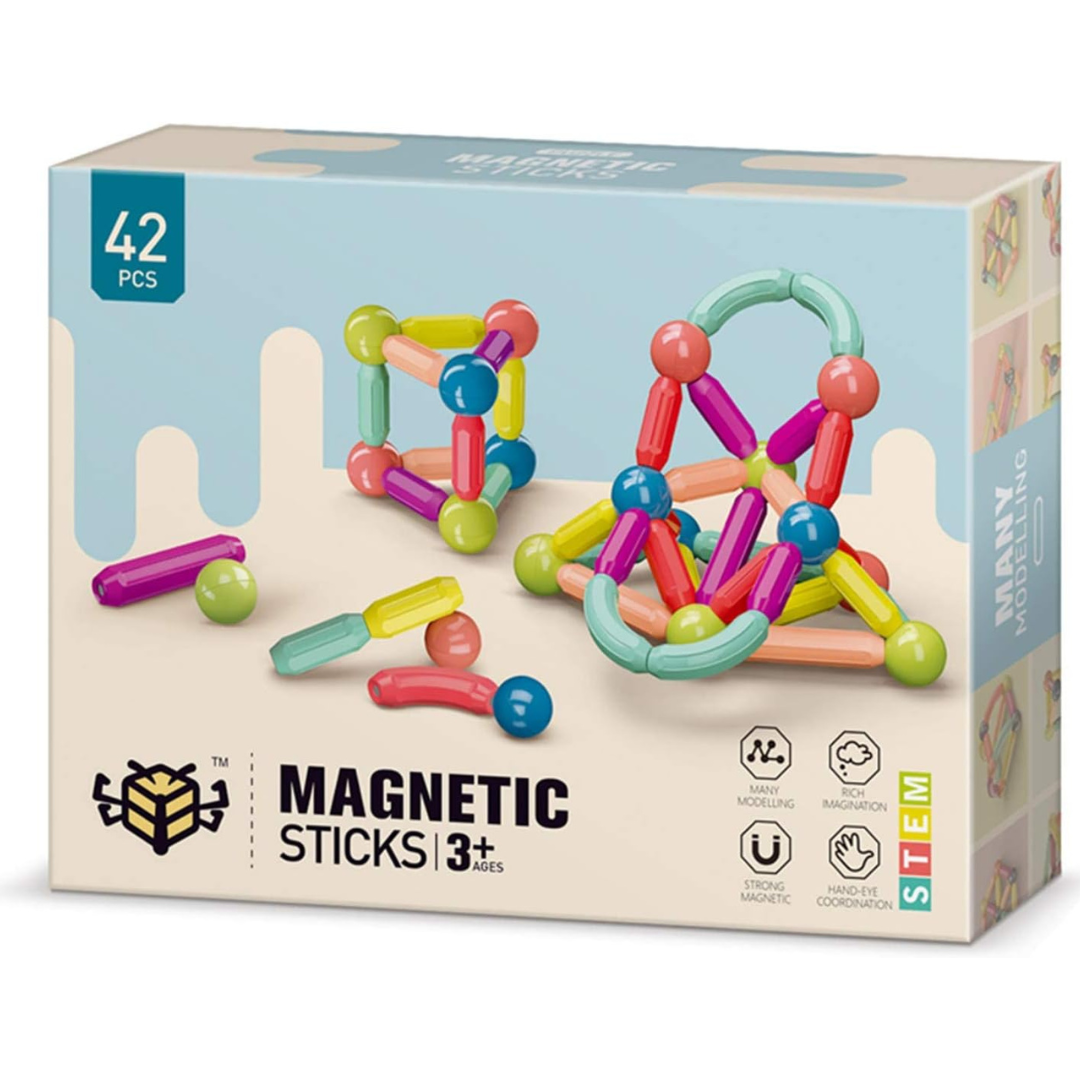 🧬 Bloques magnéticos 36 PCS 🏗️