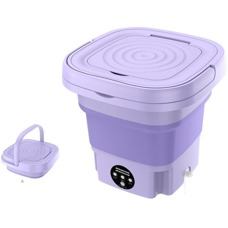 Mini Lavadora Plegable Portátil