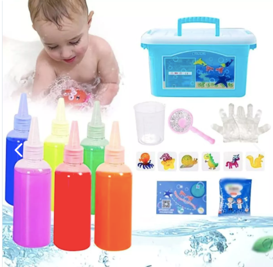 🌟 ¡Kit De Agua Mágico! 🌟 4 Colores 60ml