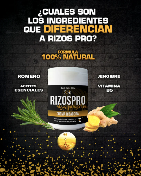Crema Rizos Pro Oficial - USA Distribuidor Oficial en Chile