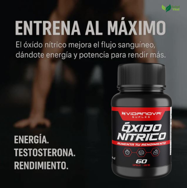 OXIDO NITRICO 1000MG 60 CAPS
