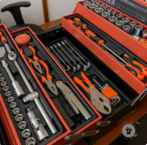 Caja Herramientas Multipropósito 85 Piezas 5 Niveles