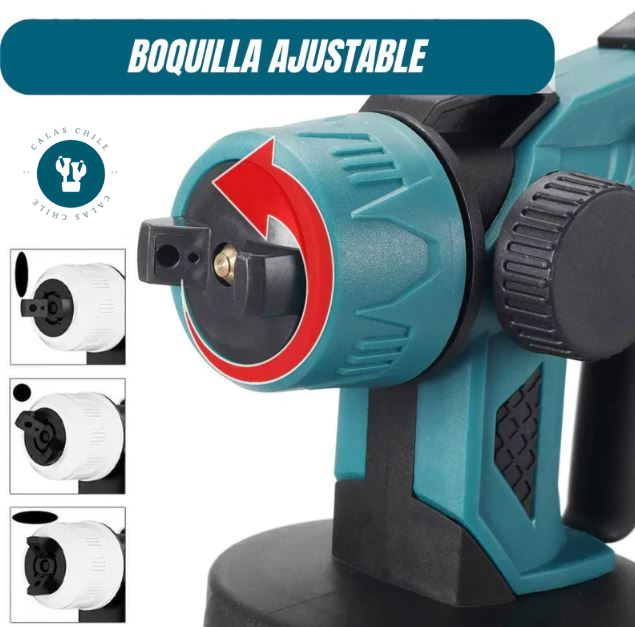 SprayPro Max™ Pistola pintura inalambrica tasbel 2 baterías