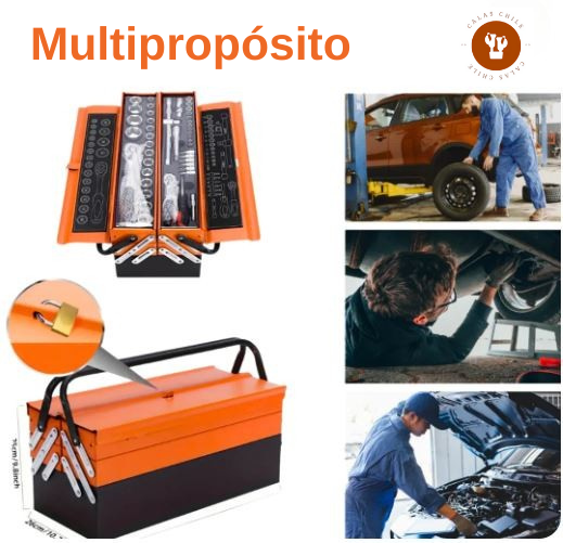 Caja Herramientas Multipropósito 85 Piezas 5 Niveles