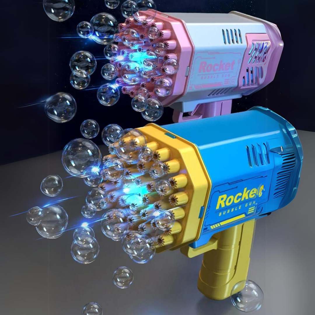 Máquina De Burbujas Gatling Bazooka
