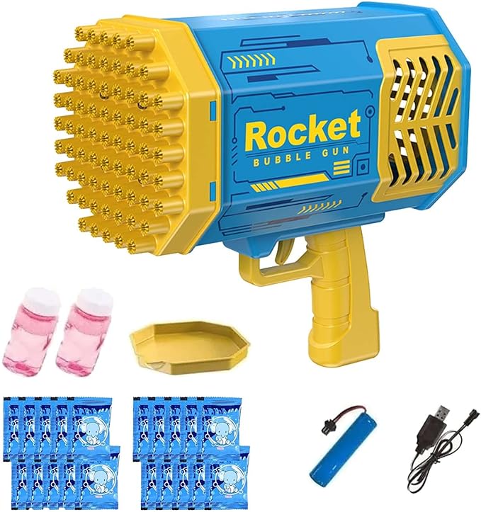 Máquina De Burbujas Gatling Bazooka