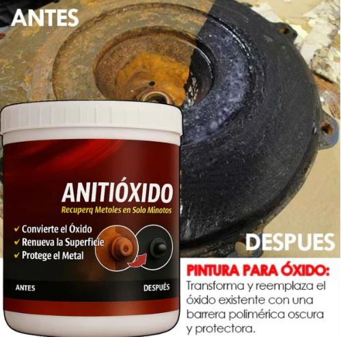 OxidClean™ 2X1 Removedor de Oxido 300 Gramos con brocha
