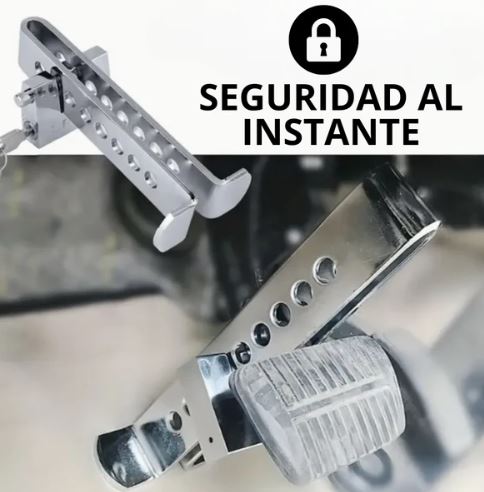 🔐 Bloqueador de Pedal Antirrobo + Candado UltraReforzado