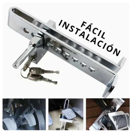 🔐 Bloqueador de Pedal Antirrobo + Candado UltraReforzado