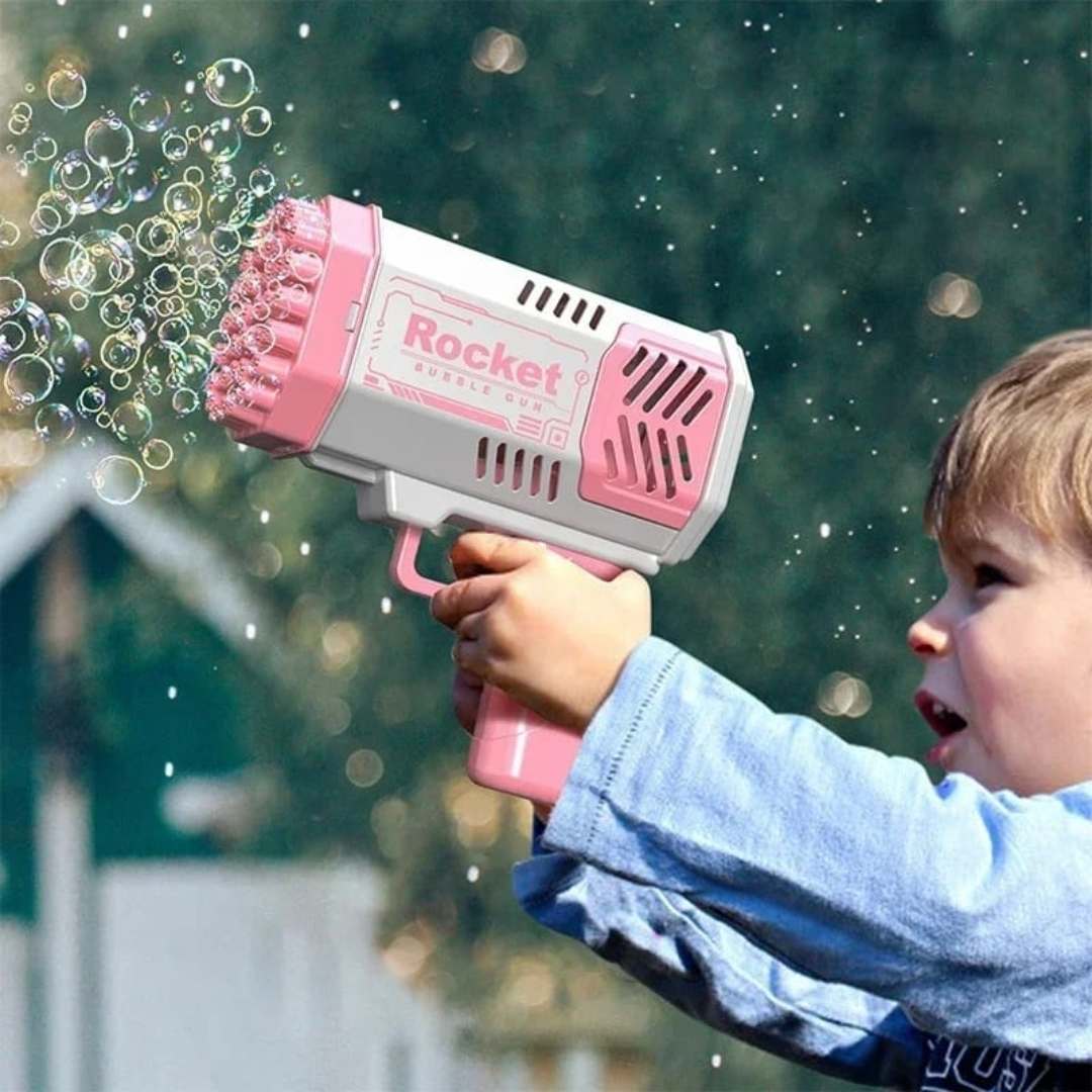 Máquina De Burbujas Gatling Bazooka