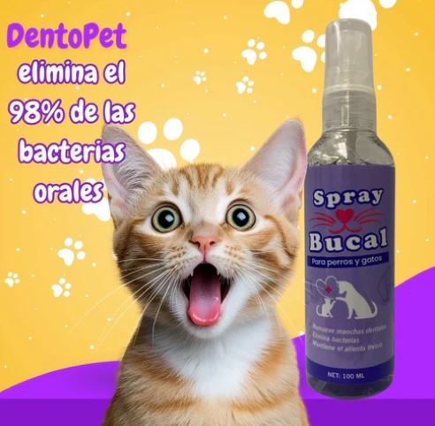 SPRAY BUCAL PARA MASCOTAS