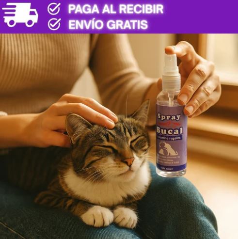 SPRAY BUCAL PARA MASCOTAS