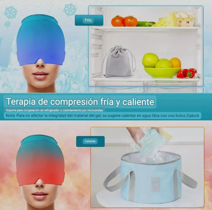 🔥Gorro Gel Alivia Dolor Migraña
