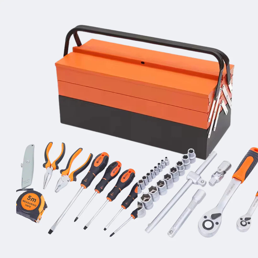Caja Herramientas Multipropósito 85 Piezas 5 Niveles