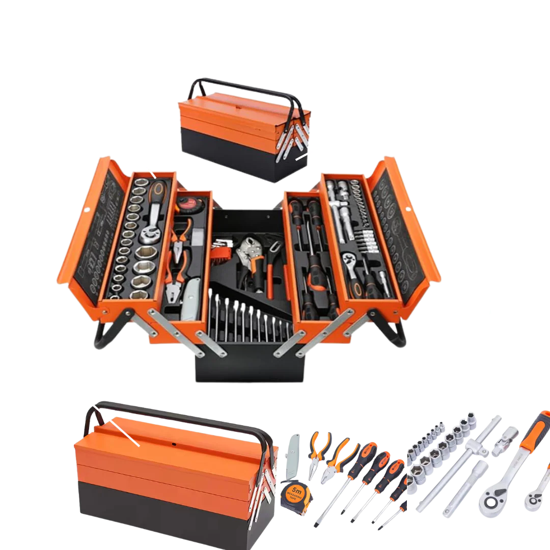 Caja Herramientas Multipropósito 85 Piezas 5 Niveles