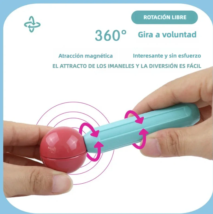 🧬 Bloques magnéticos 36 PCS 🏗️