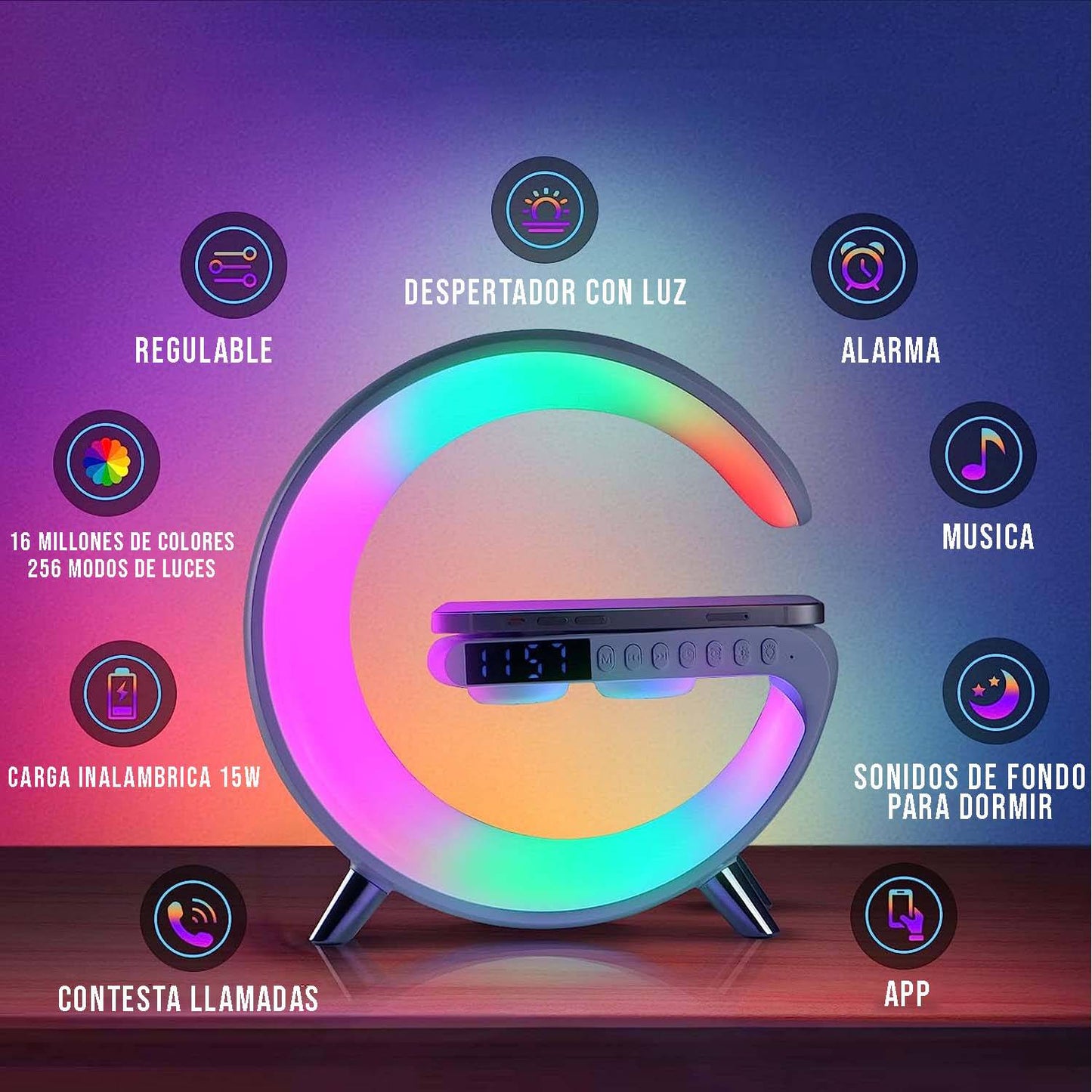 ¡PARLANTE G-SMART 6 EN 1!