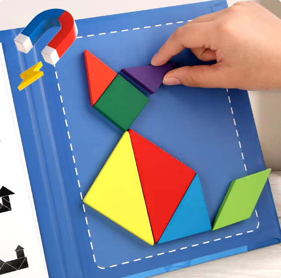 Libro Tangram PlayKids Doo