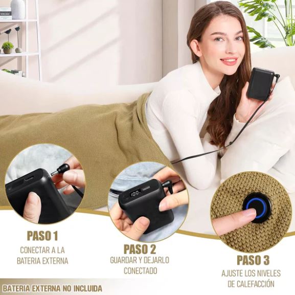 MantaTerapia - Con carga USB