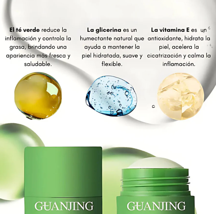 Mascarilla Natural Green Mask