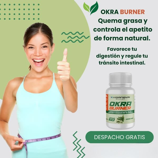 OKRA BURNER 1000MG 60CAPS