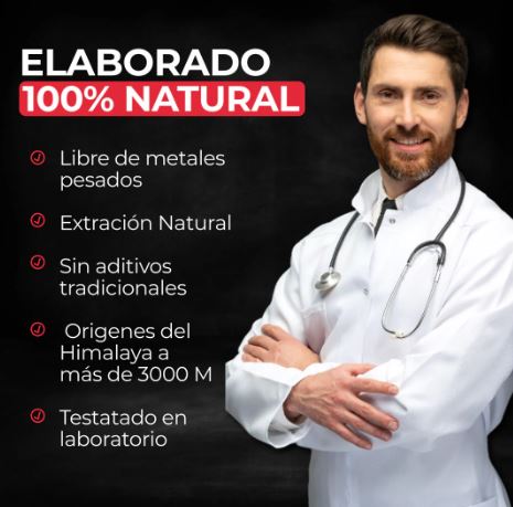 Shilajit - ¡Receta Original de Himalaya!