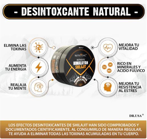Shilajit - ¡Receta Original de Himalaya!