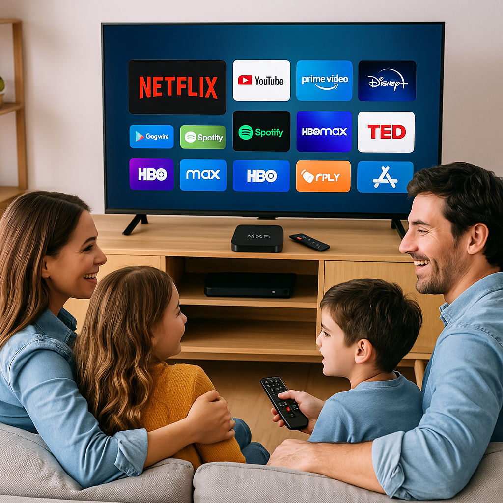TV BOX DECODIFICADOR 5G, 4K