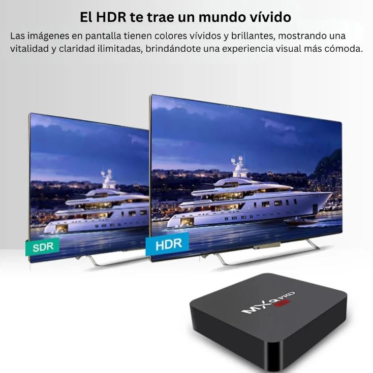 TV BOX DECODIFICADOR 5G, 4K