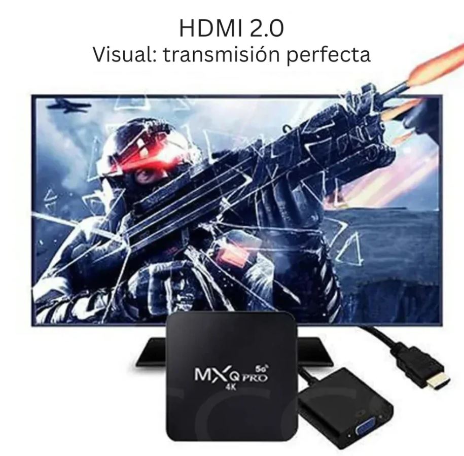 TV BOX DECODIFICADOR 5G, 4K