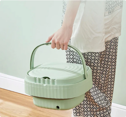 Mini Lavadora Plegable Portátil