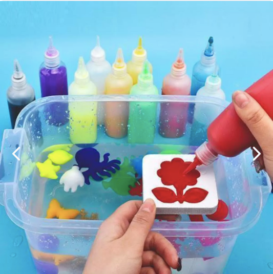 🌟  ¡Kit De Agua Mágico! 🌟  4 Colores 60ml