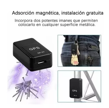 Mini Localizador Rastreador Gps Gf07