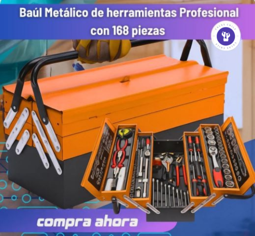 Caja Herramientas Multipropósito 85 Piezas 5 Niveles