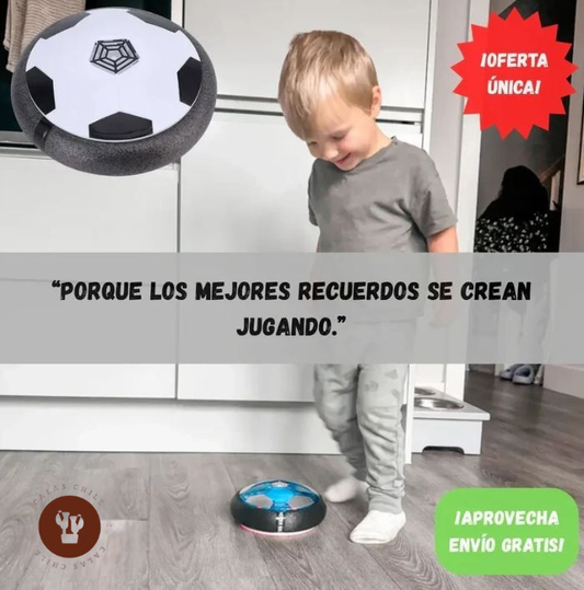 HoverBall LED™ l Pelota Plana De Fútbol Flotante Led