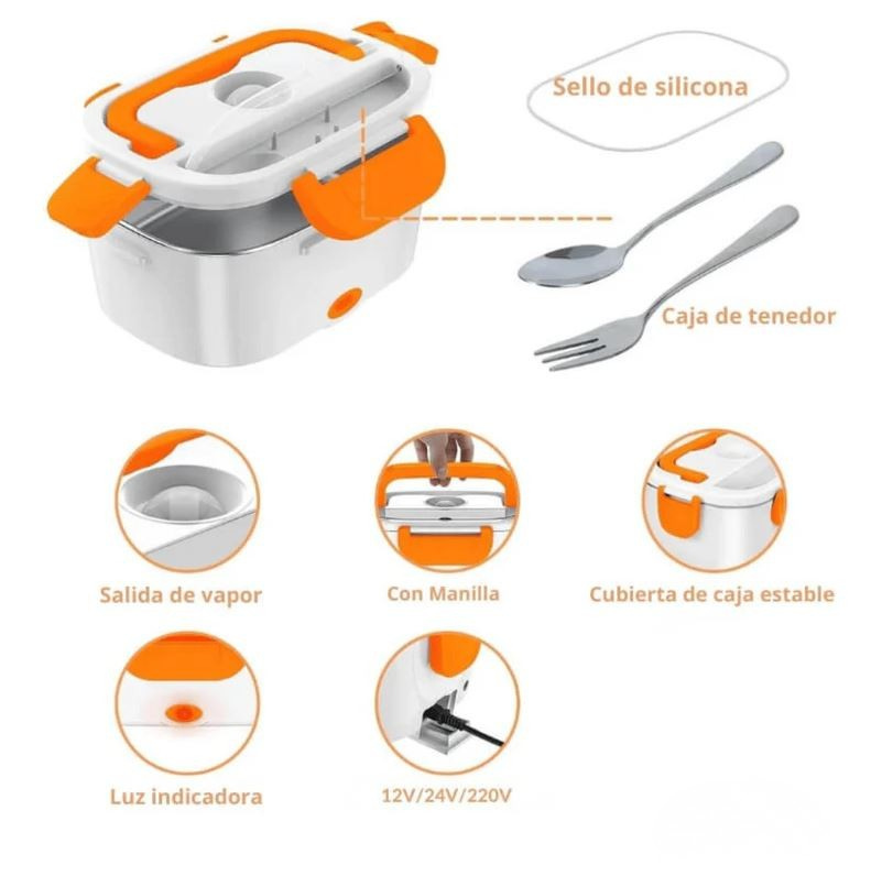 Lonchera Eléctrica Portátil l WarmLunch™