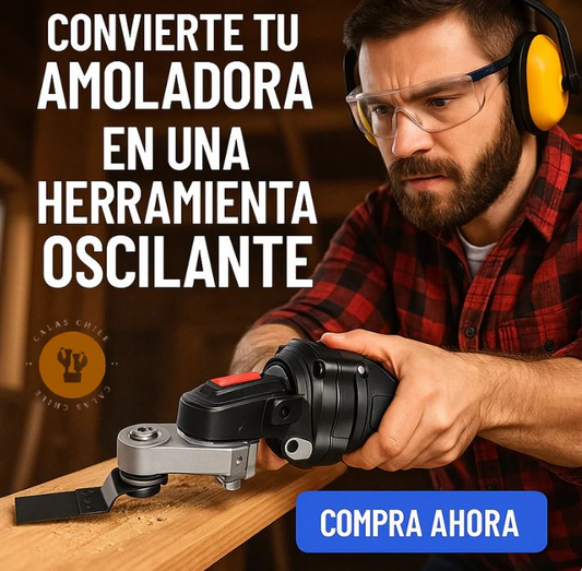MultiAdapt Pro™ – Adaptador Oscilante para Amoladora Angular