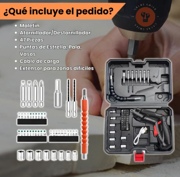 TorqueOne 360™  Inalámbrico / 47 PCS