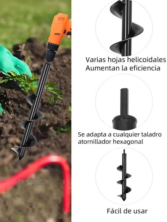 Brocas Ahoyador Para Plantar Jardin