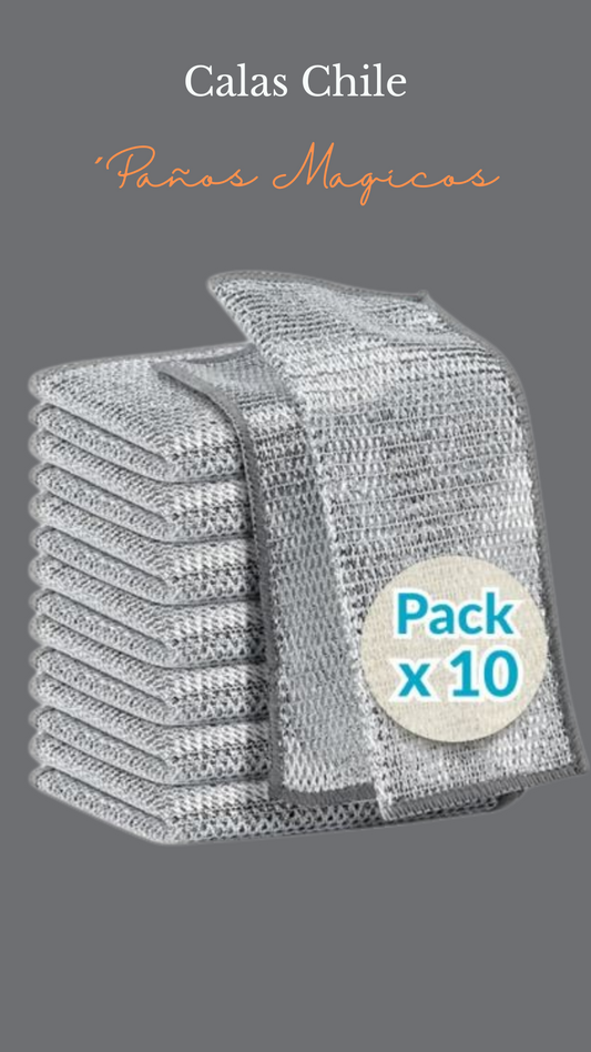 Paños Mágicos de Limpieza x 10 unidades