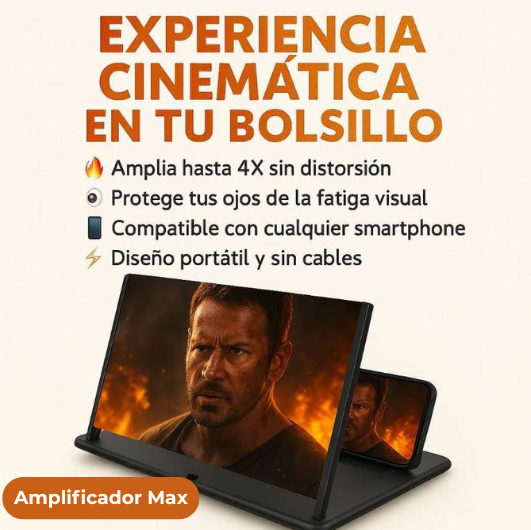 AmplificadorMax®  - Pantalla HD para Celular