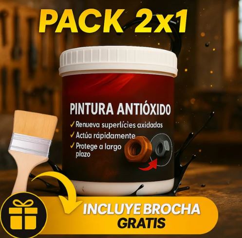 OxidClean™ 2X1 Removedor de Oxido 300 Gramos con brocha