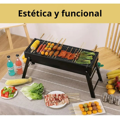 PARRILLA DE CARBON PORTATIL DE ACERO