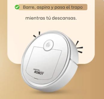 Aspiradora Robot 3 en 1