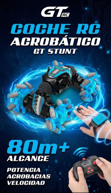 TurboStunt 360™ l Auto Acrobático Control Remoto