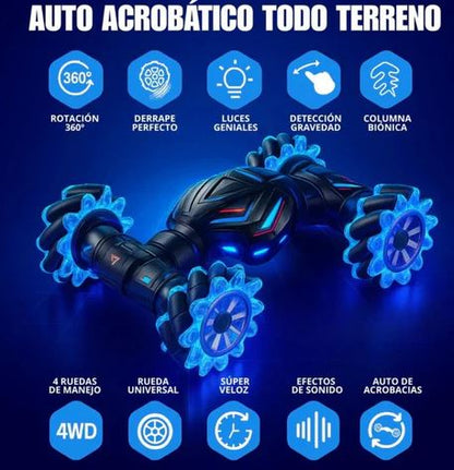 TurboStunt 360™ l Auto Acrobático Control Remoto