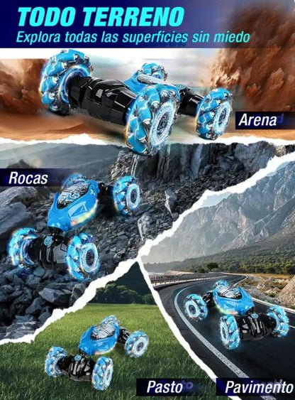 TurboStunt 360™ l Auto Acrobático Control Remoto