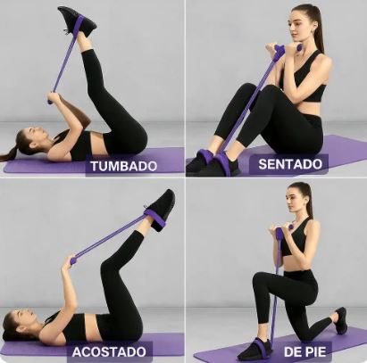 Bandas Elasticas Resistencia Con Pedal